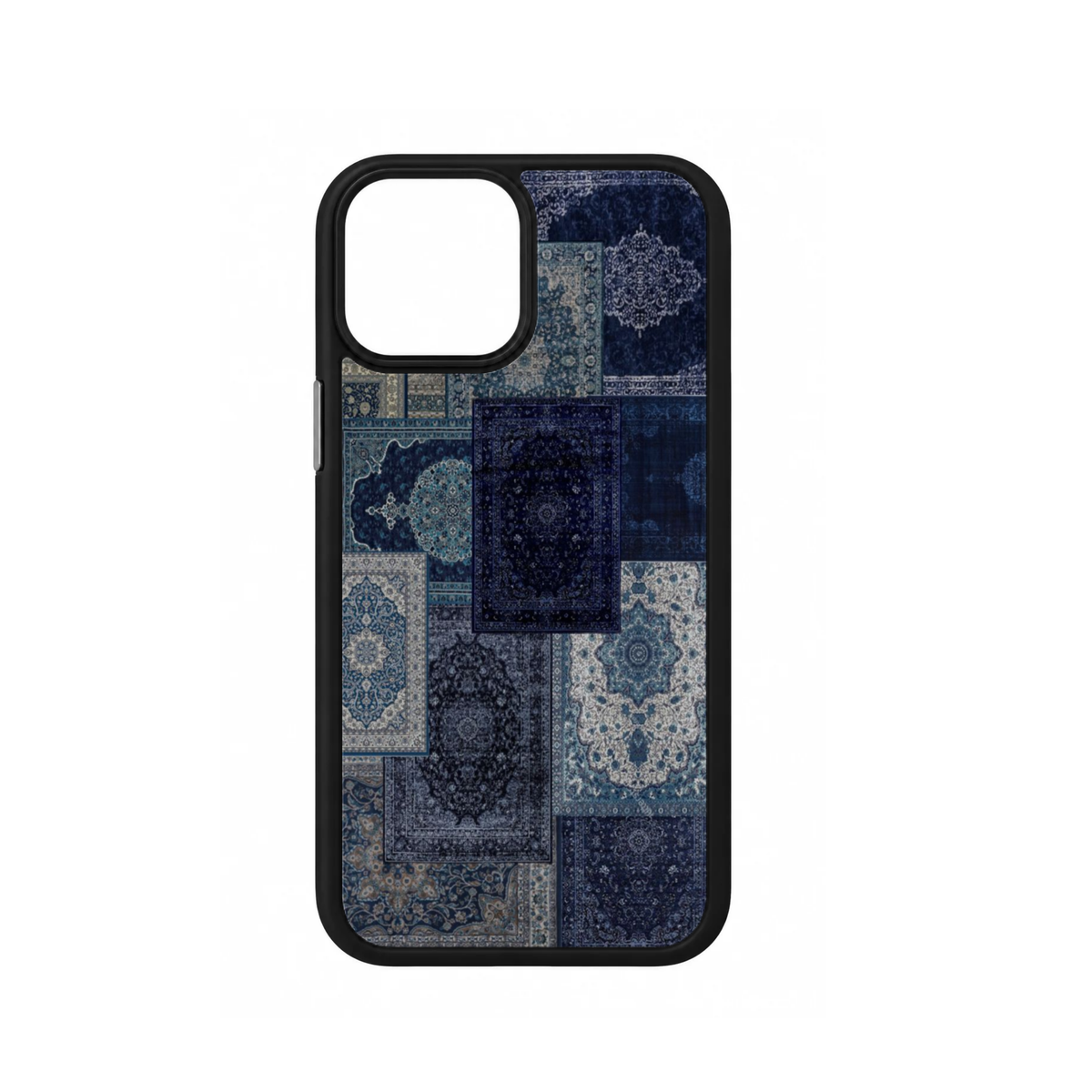 Blue Arabic Pattern Themed Phone Case