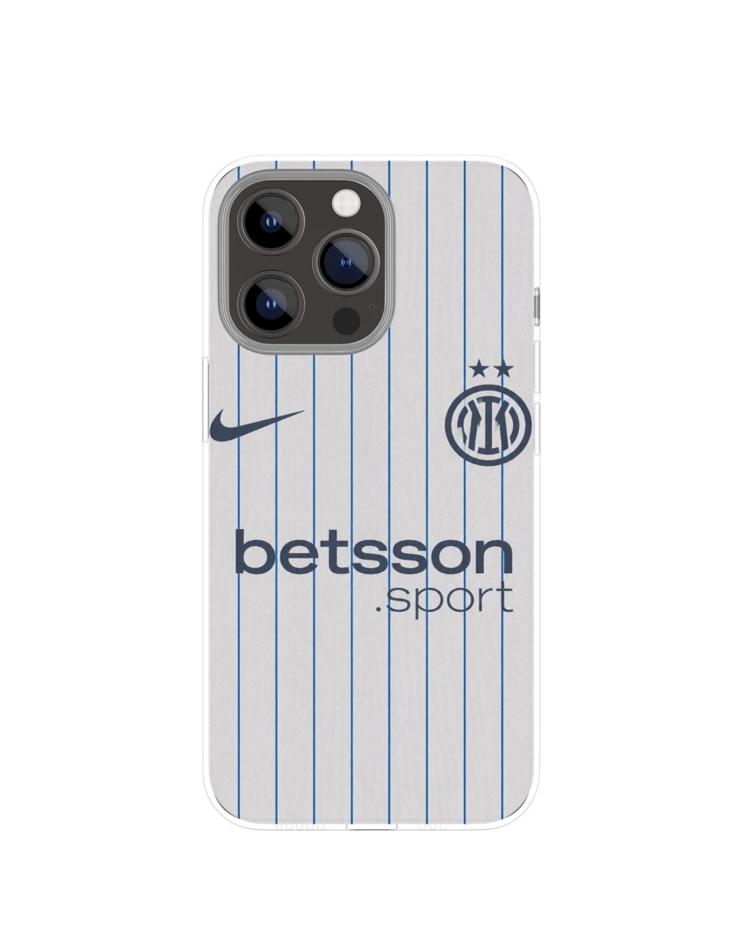 Inter Milan themed phone case
