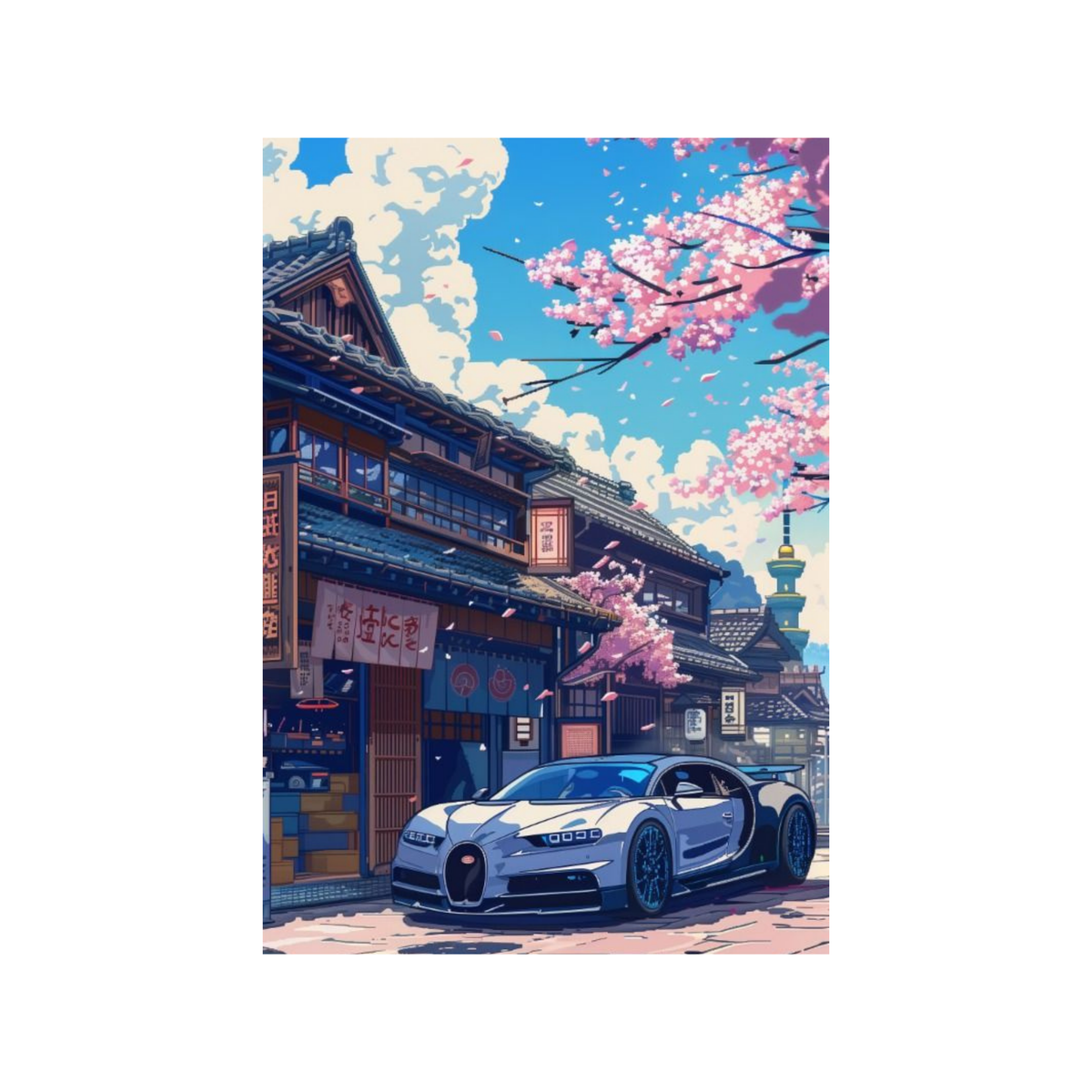 Bugatti Themed Cars Posters