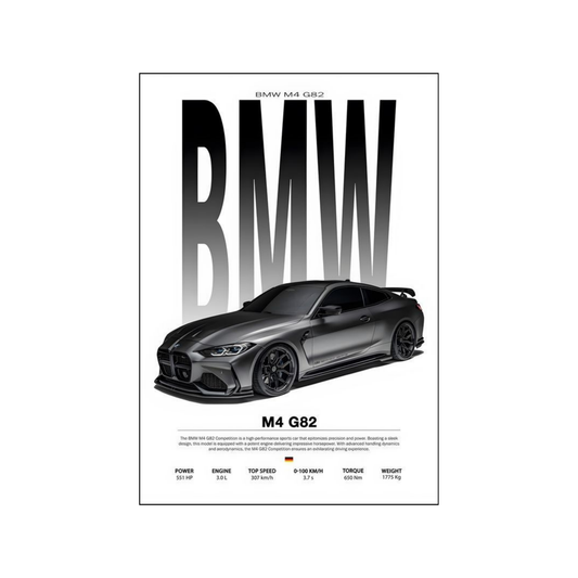 BMW Themed Car Posters - Vol I