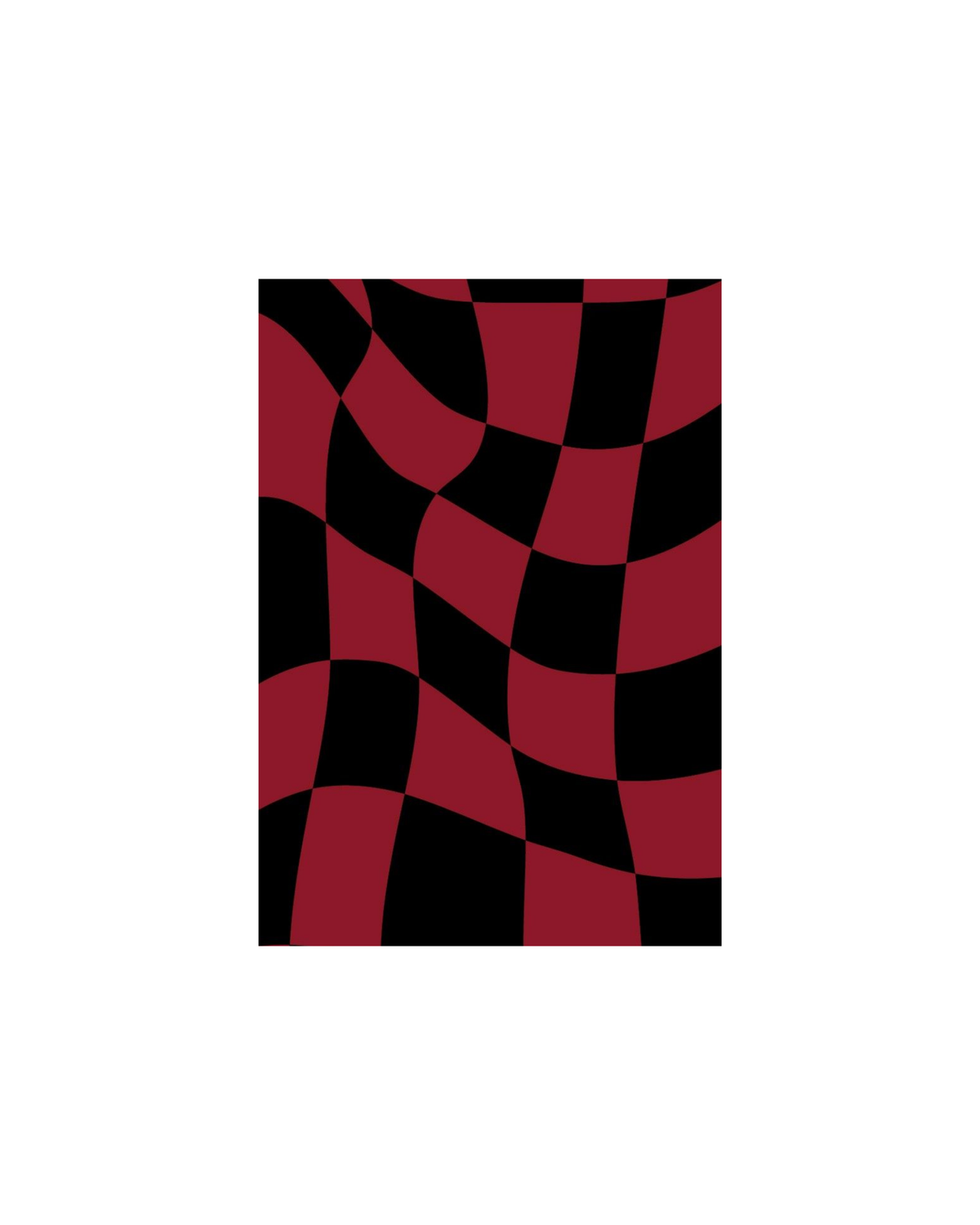 Aesthetic Checkered Themed Posters