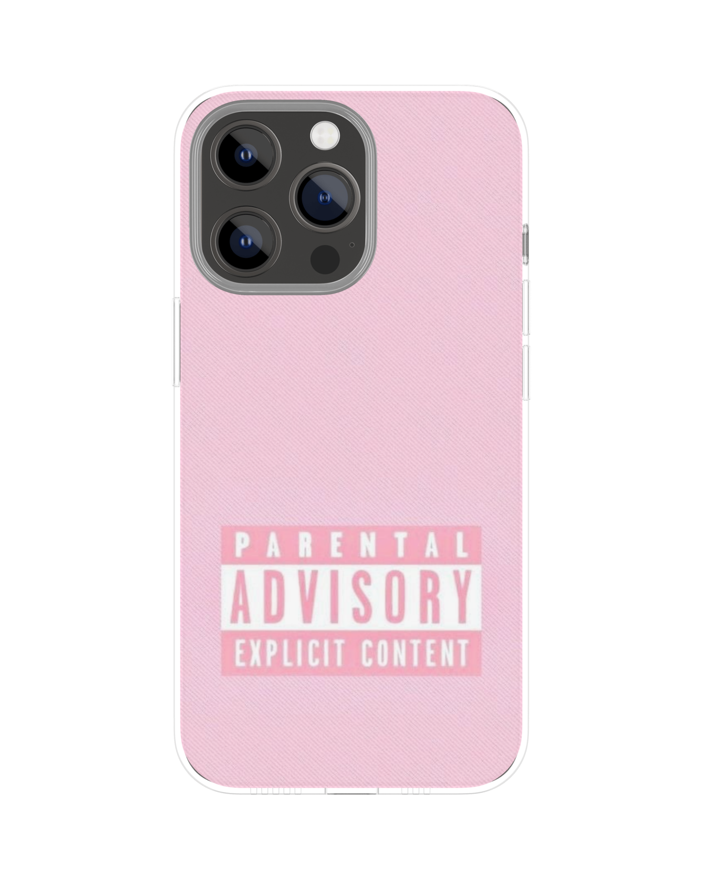 Parental Advisory Themed Phone Case