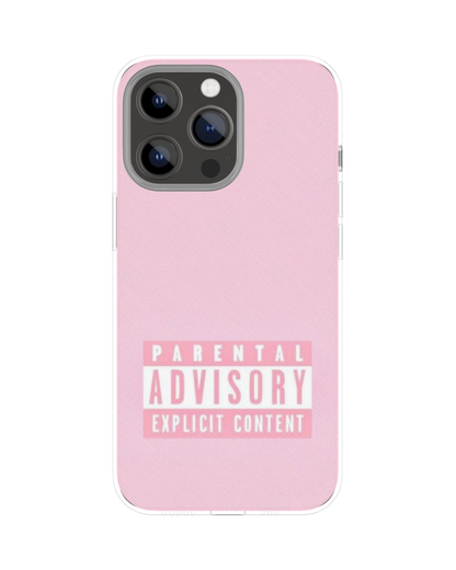 Parental Advisory Themed Phone Case