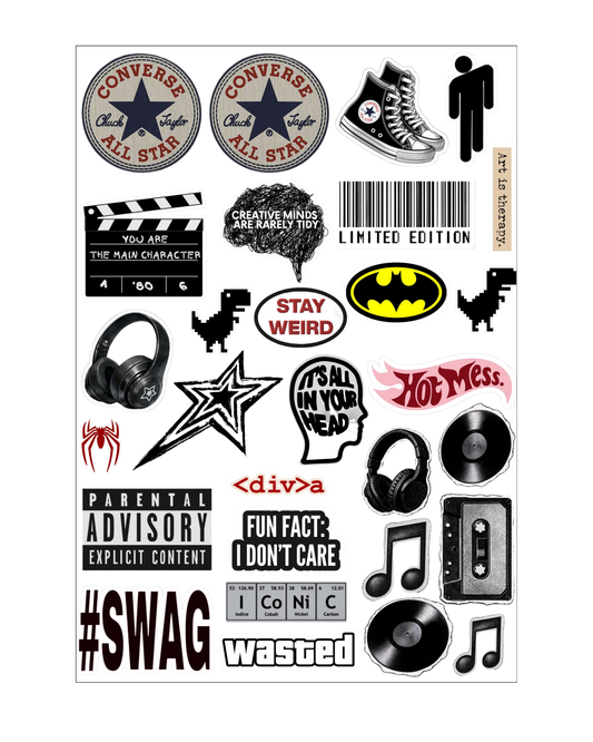 Y2k Converse Stickers