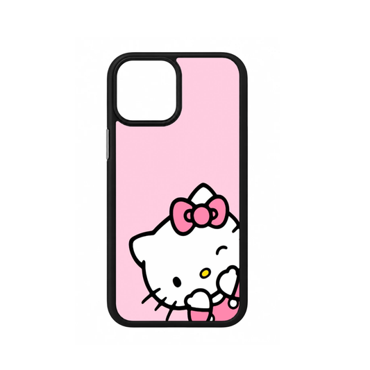 Hello kitty Themed Glossy Phone Case