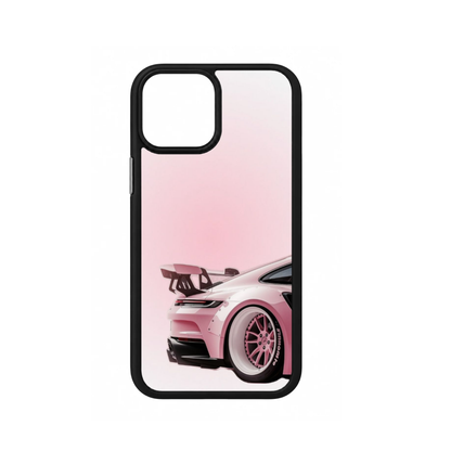 Y2K Girly Pink Cars Themed Phone Case