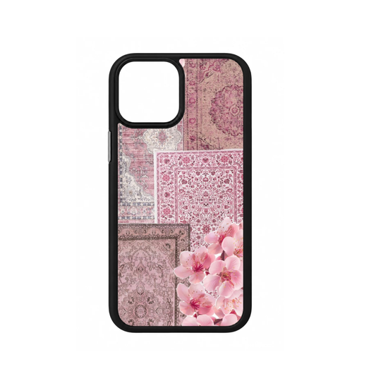 Girly Arabic Pink/Purple Pattern Phone