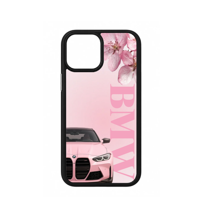 Y2K Girly Pink Cars Themed Phone Case