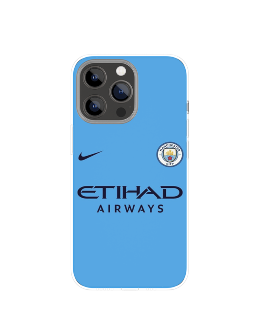 Man City themed phone case