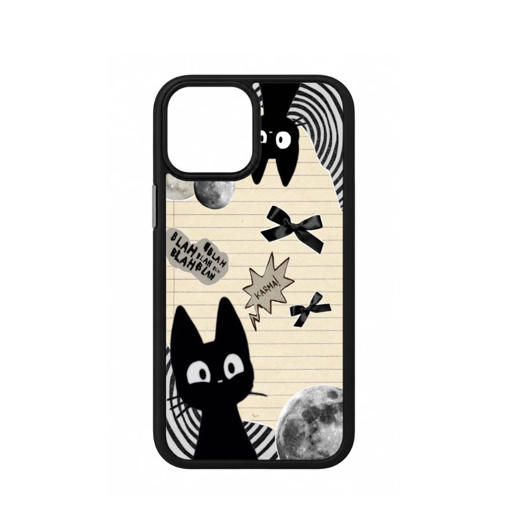 Midnight Cat's Themed Phone Case