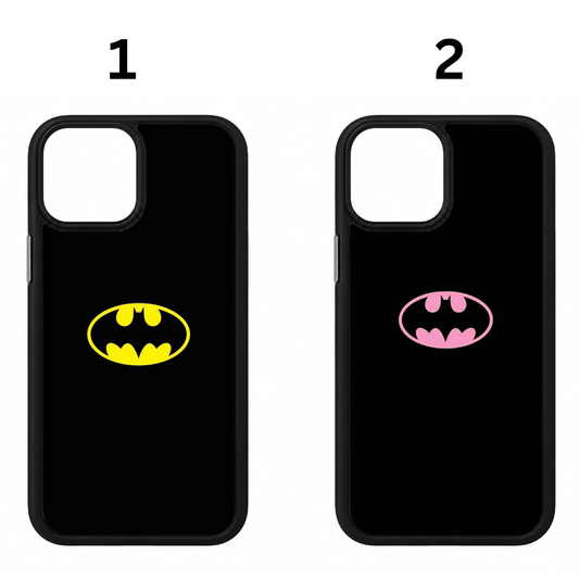 Batman themed Matching Duo Phone Case