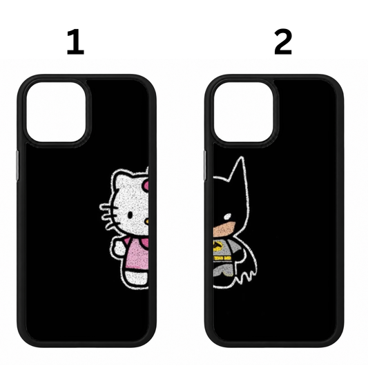Batman & Hello Kitty Matching Duo Phone Case