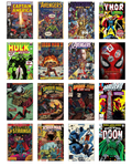 Pack of 16 Marvel Universe Posters-Bundle
