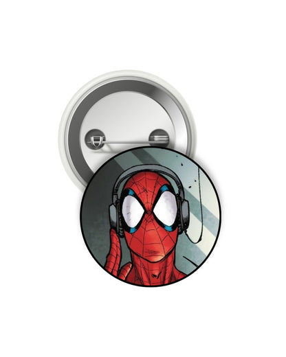 Spiderman themed pin badges I Soft launch - Limited edition