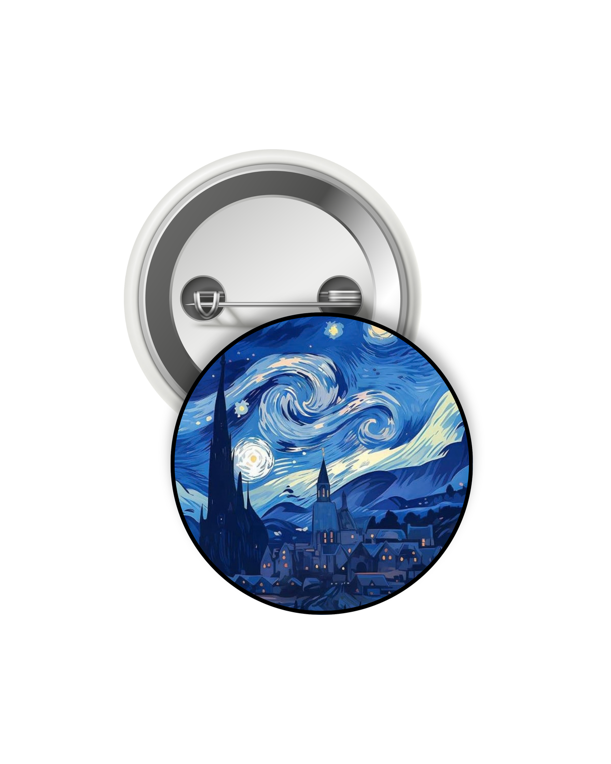 Van gogh pin/badge