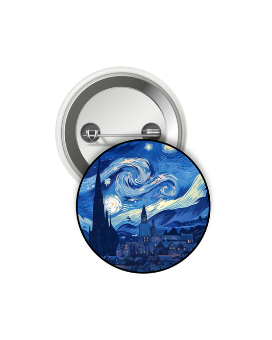 Van gogh pin/badge