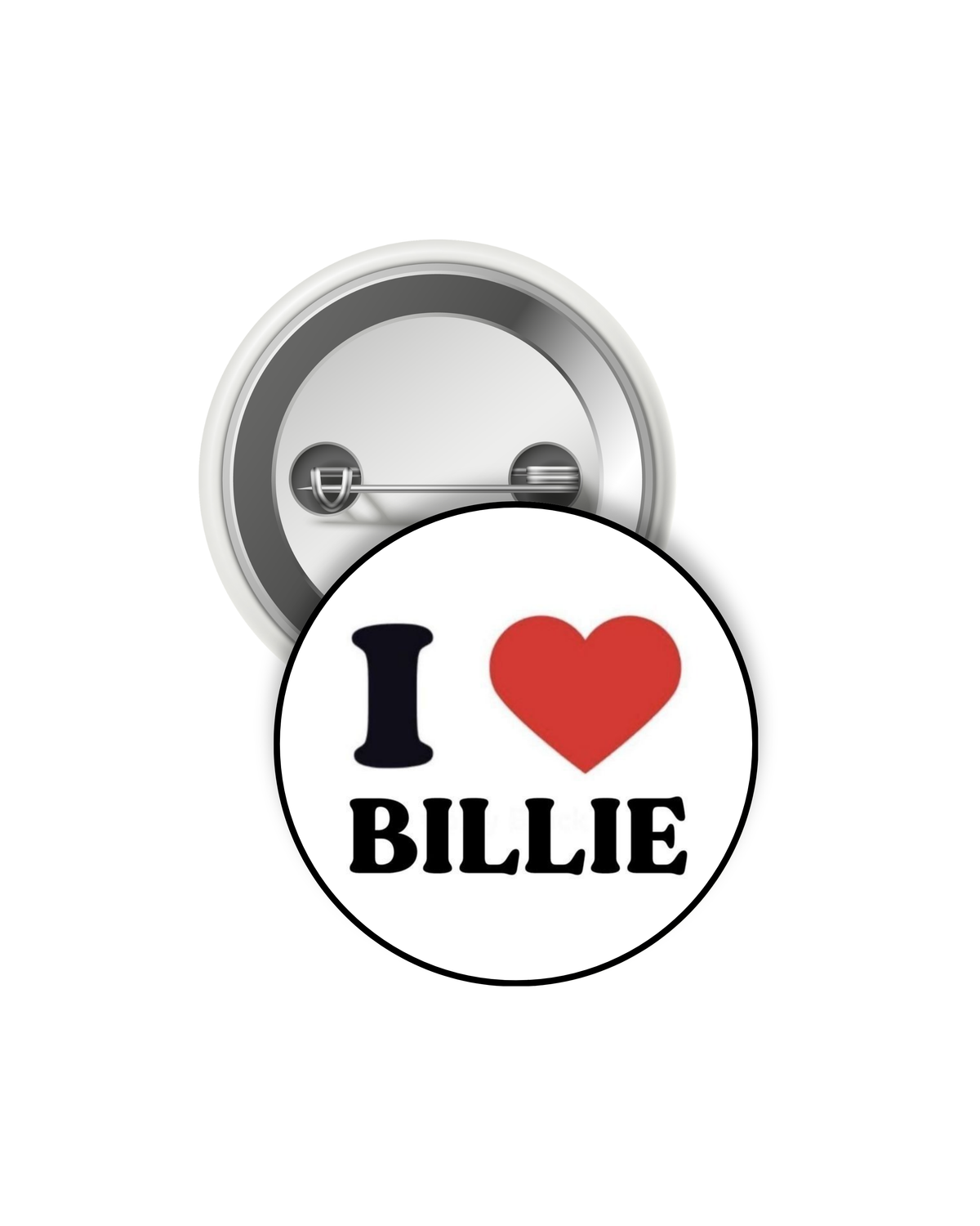 BILLIE EILISH PIN BADGE