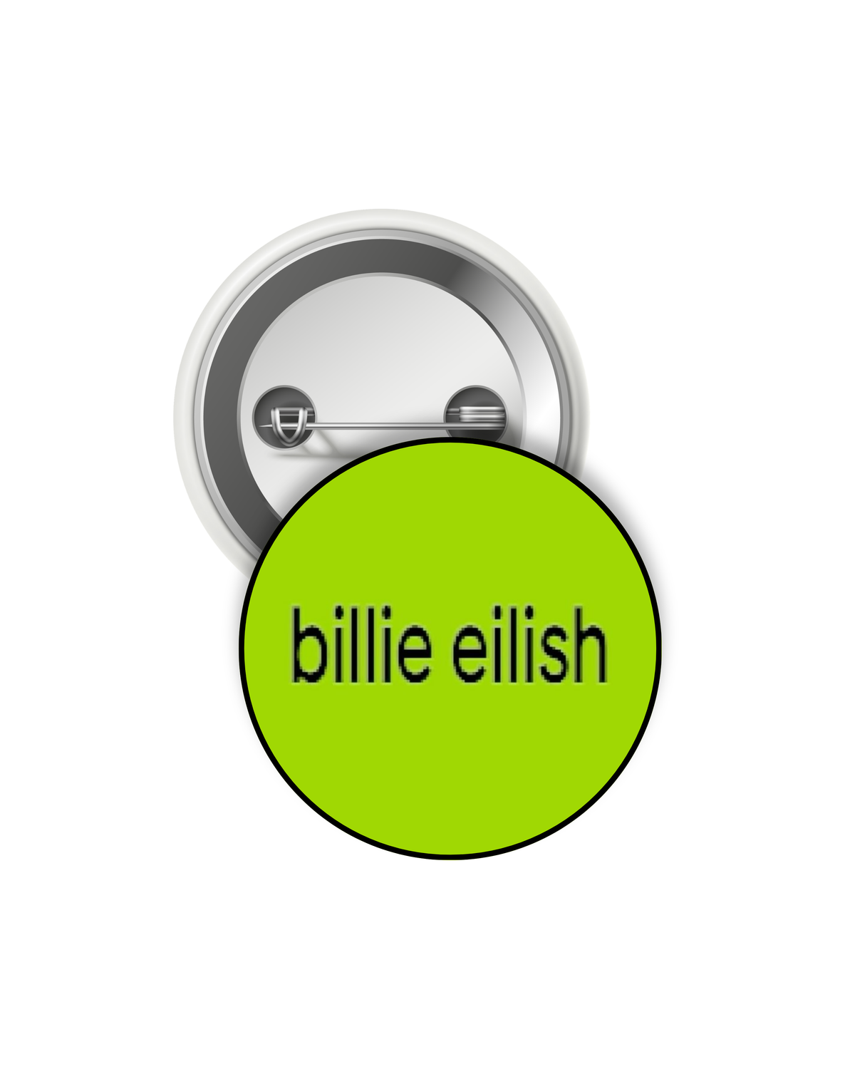 BILLIE EILISH PIN BADGE