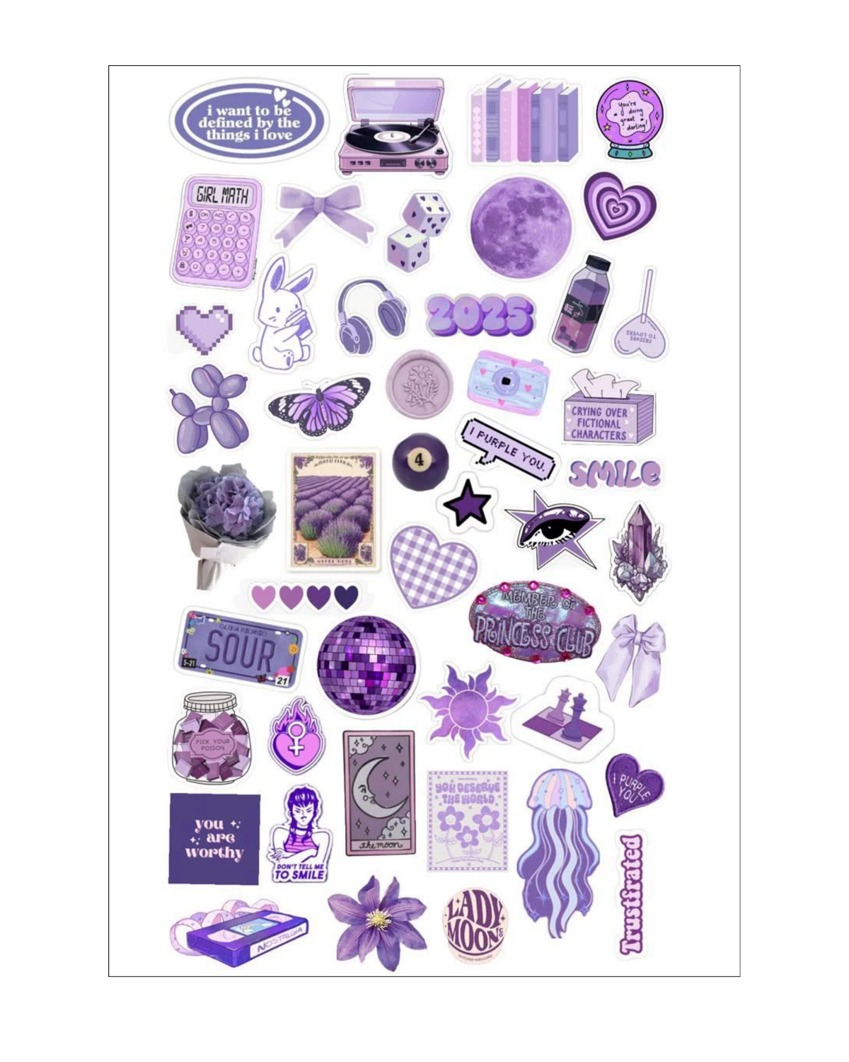 Violet Dream Sticker Sheet