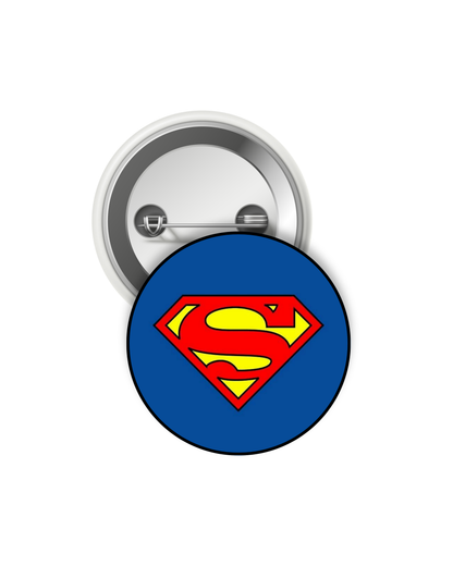 Super heroes pin/badges