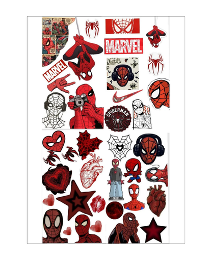 Spidey Themed Sticker Sheets VOL II