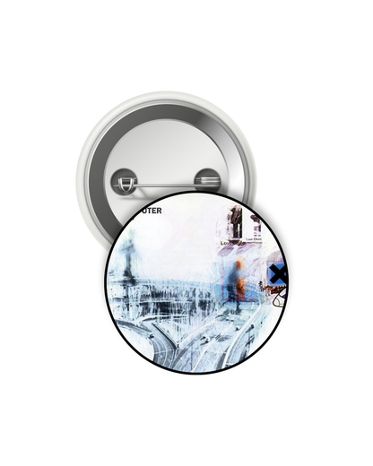 Radio Head pin/badge