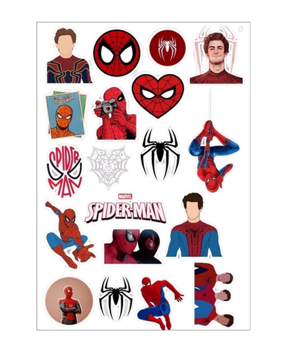 Spidey Themed Sticker Sheets VOL II