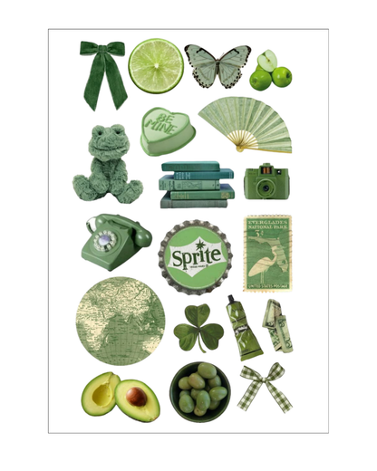 Greem Dream Sticker sheet