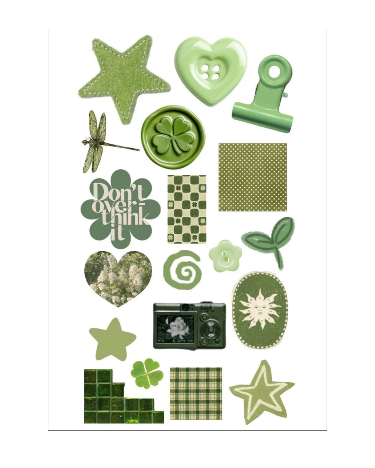 Greem Dream Sticker sheet