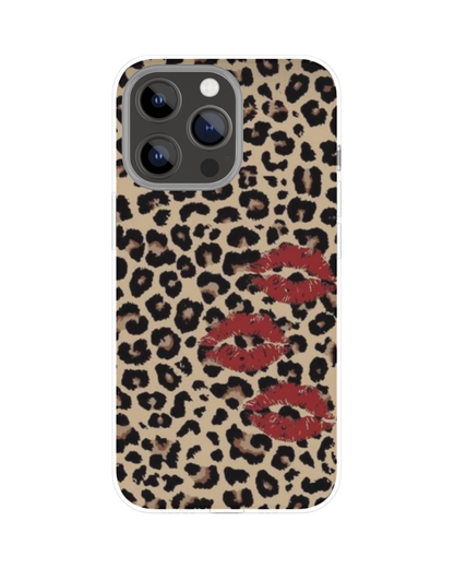 Leopards Pattern Themed Phone Case