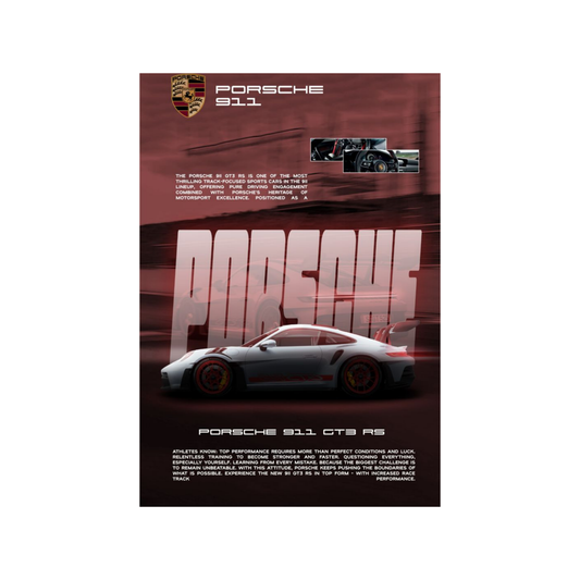Porsche Themed Car Posters