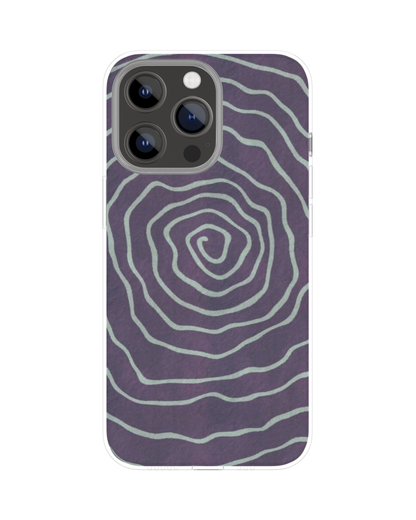 Y2K Swirl Patterns Themed Phone Case