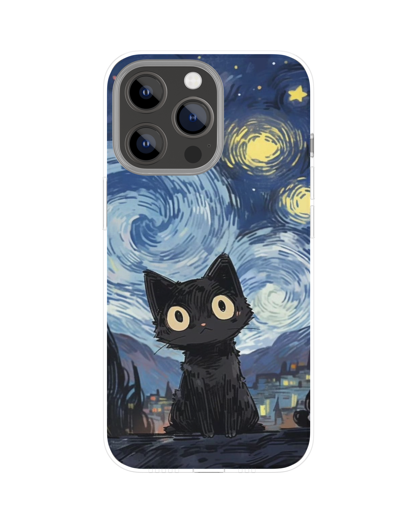 Midnight Cat's Themed Phone Case