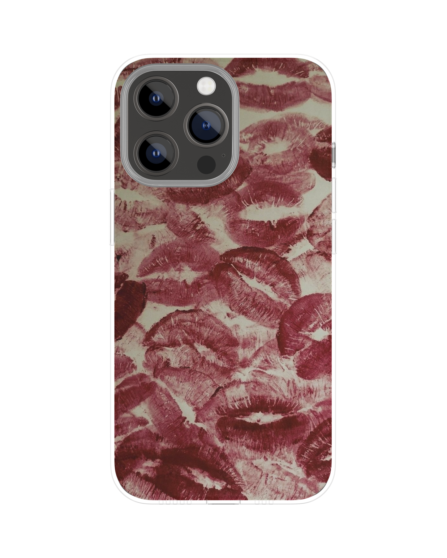 Lip Kiss Themed Phone Case